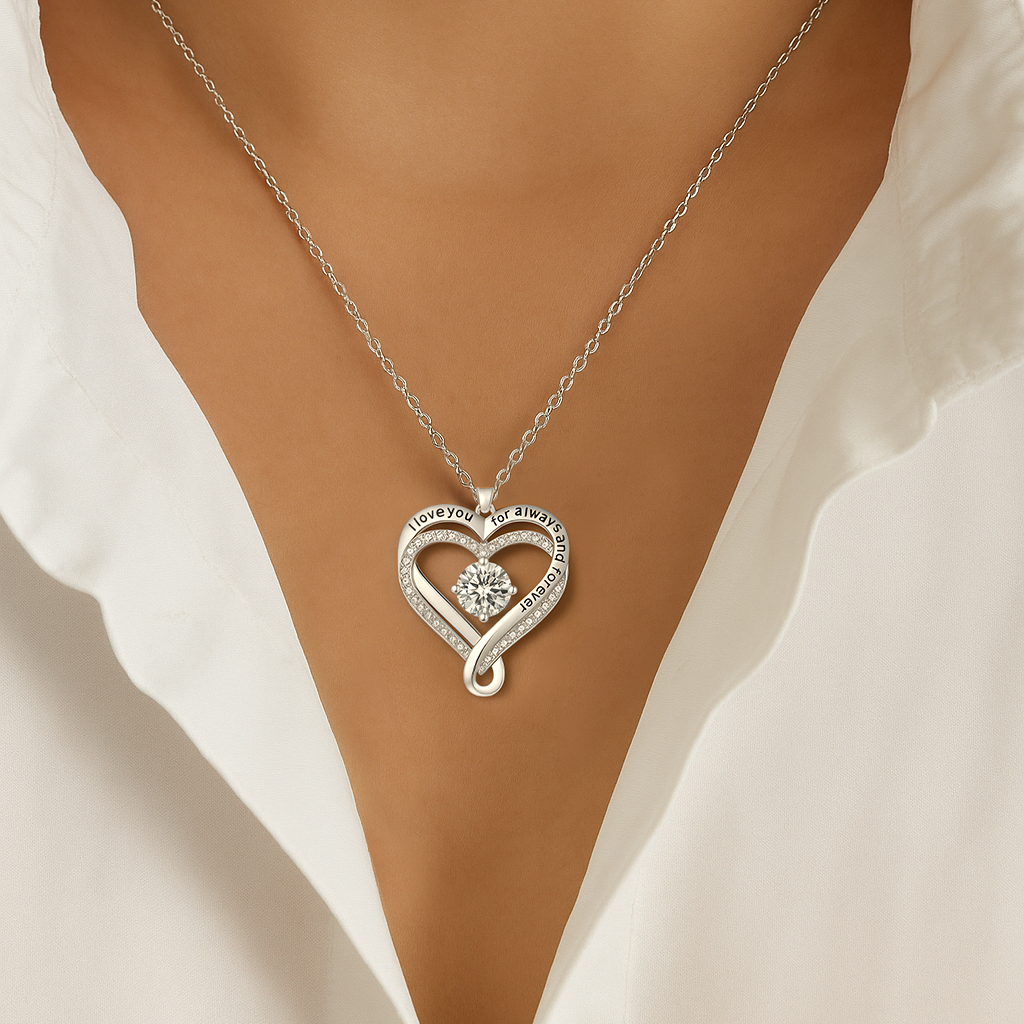 HEARTBOND™ – ETERNAL LOVE HEART NECKLACE FOR WIFE