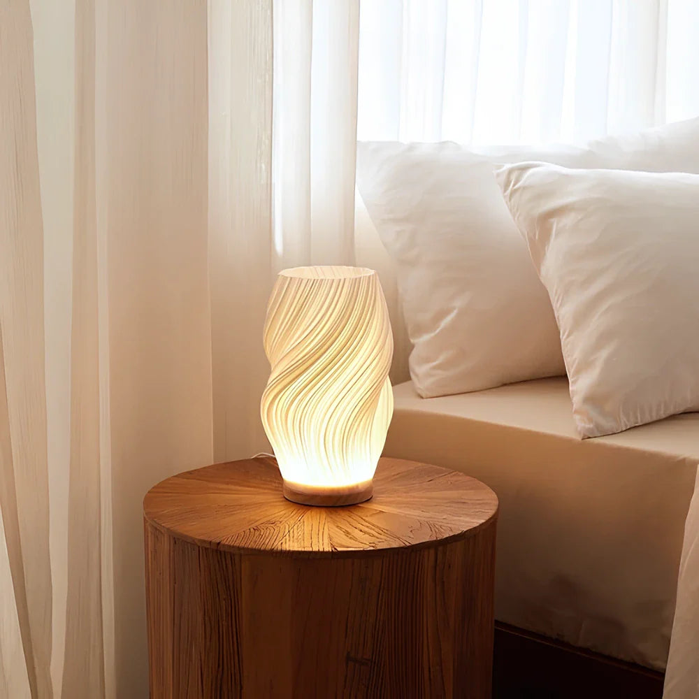LumiWave™ Sculpted USB Table Lamp