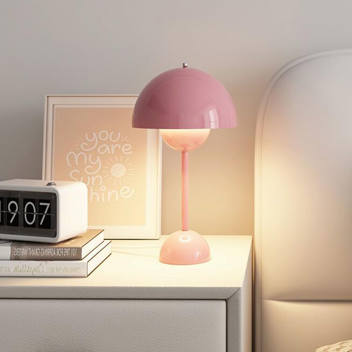 Dimmable Scandinavian Table Lamp with Minimalist Design