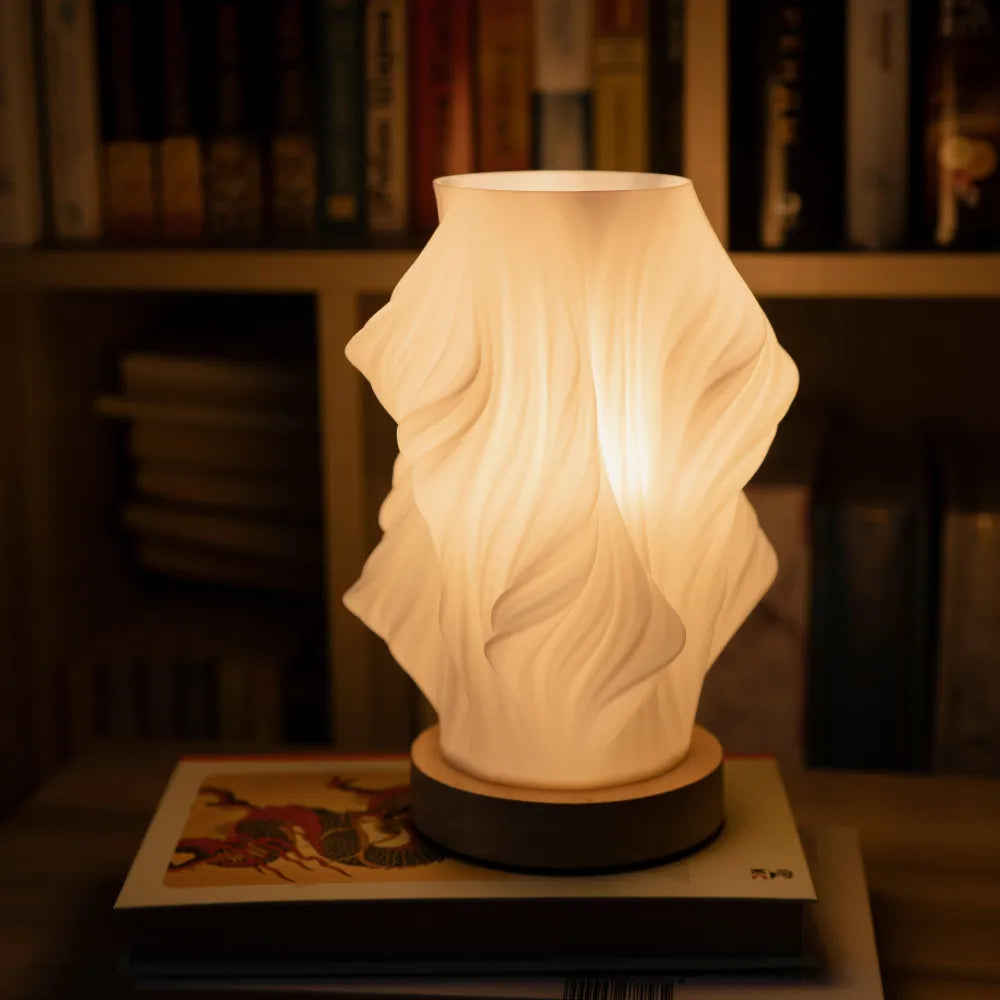 LumiWave™ Sculpted USB Table Lamp