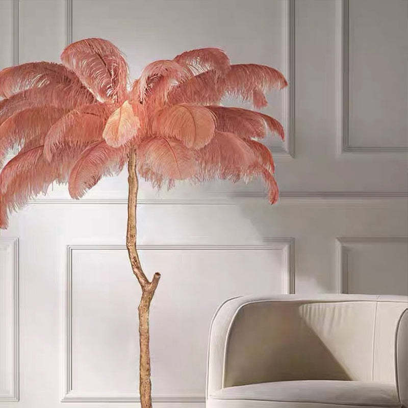 LUMERÉA™ – Ethereal Feather Floor Lamp