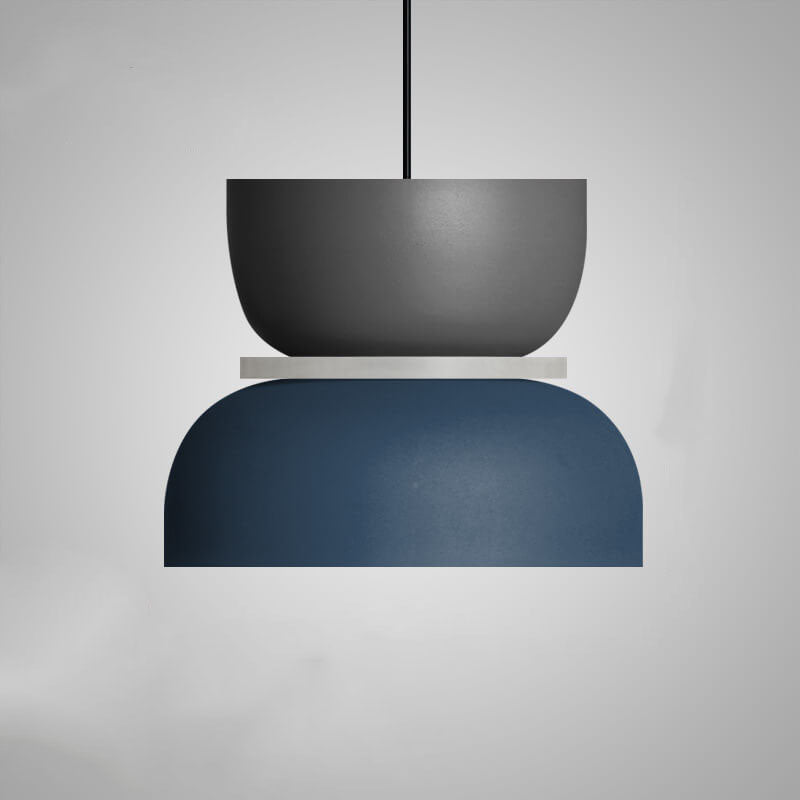 Modern Multicolored LED Pendant Light Fixture