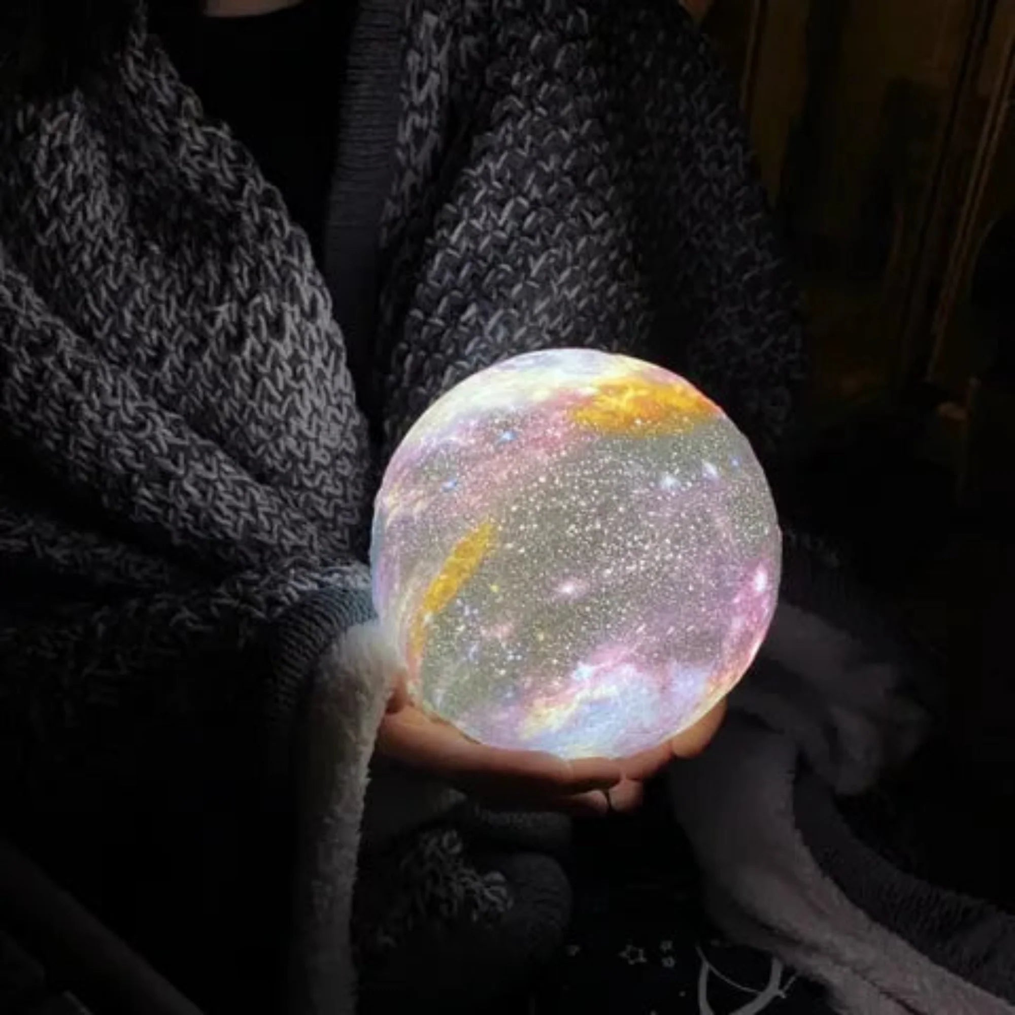 STELLARORA™ – 3D STAR & MOON GALAXY LAMP