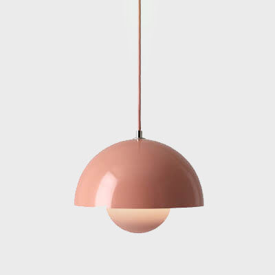 Nordic Multicolored Semicircle Pendant Light