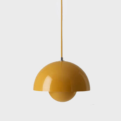 Nordic Multicolored Semicircle Pendant Light