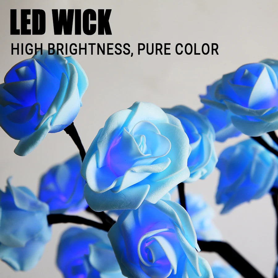 š¹ LUMIROSE⢠ā LED ROSE TREE LAMP