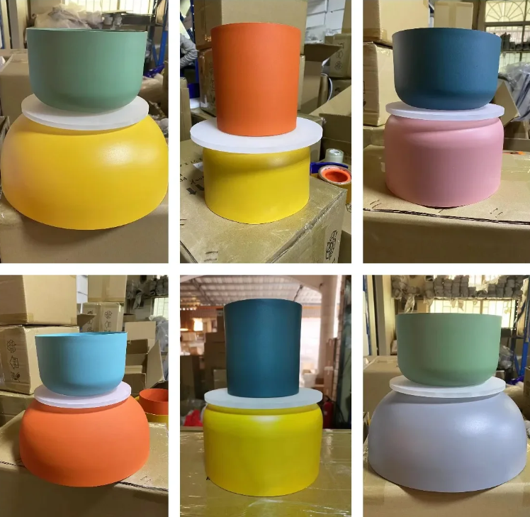Modern Multicolored LED Pendant Light Fixture