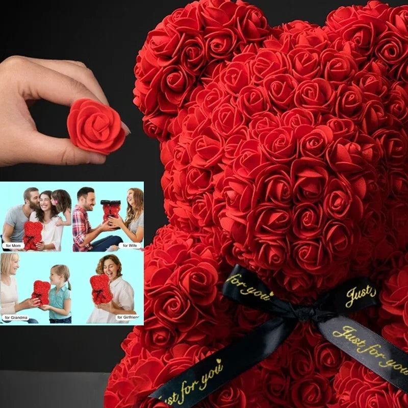 ROSÉLUME™ – ETERNAL ROSE TEDDY GIFT