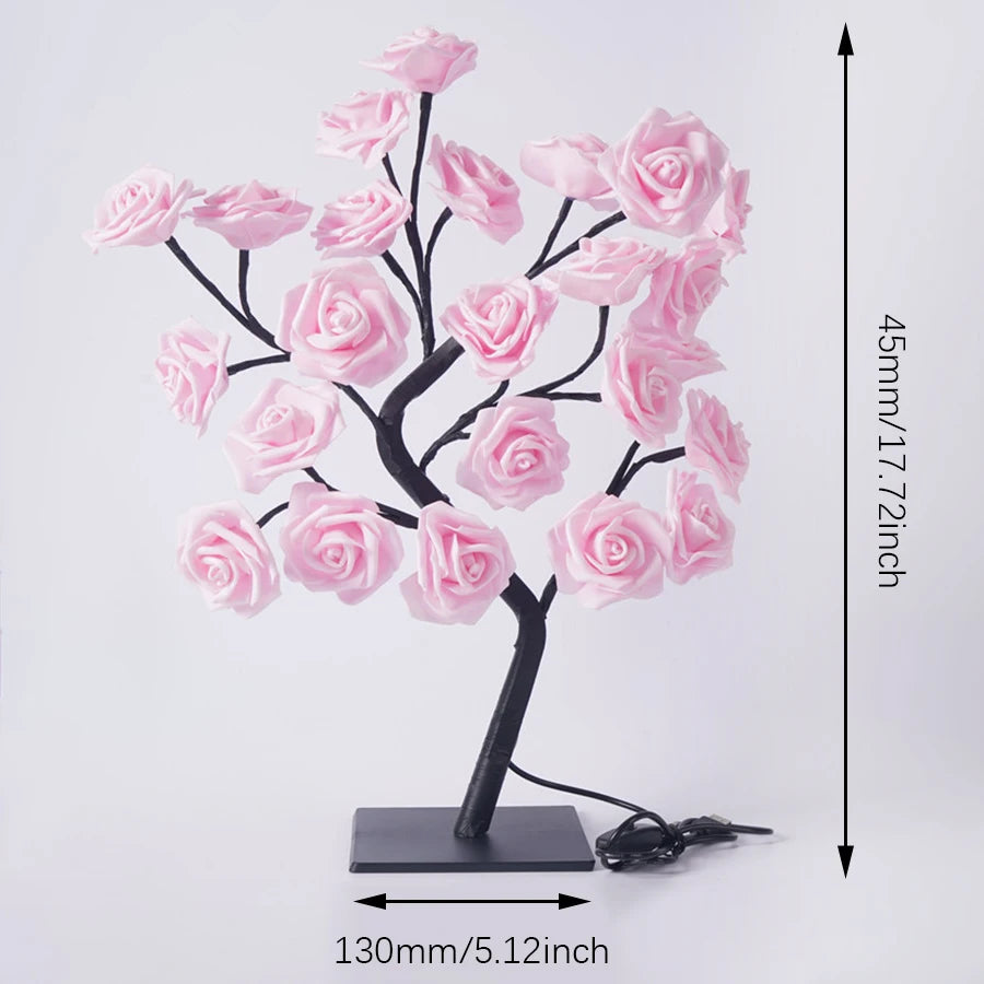 š¹ LUMIROSE⢠ā LED ROSE TREE LAMP