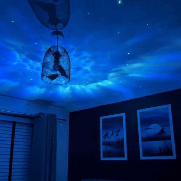 STELLORA™ – Cosmic Astronaut Galaxy Lamp