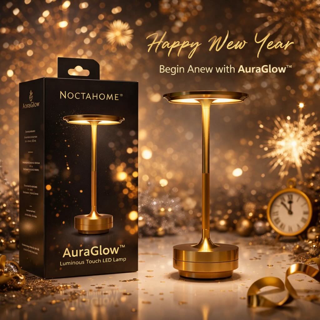 AURAGLOW™ – LUMINOUS TOUCH LED LAMP