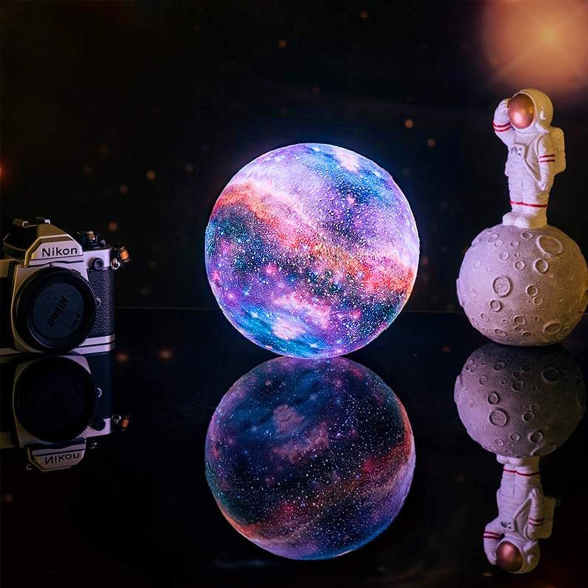 STELLARORA™ – 3D STAR & MOON GALAXY LAMP