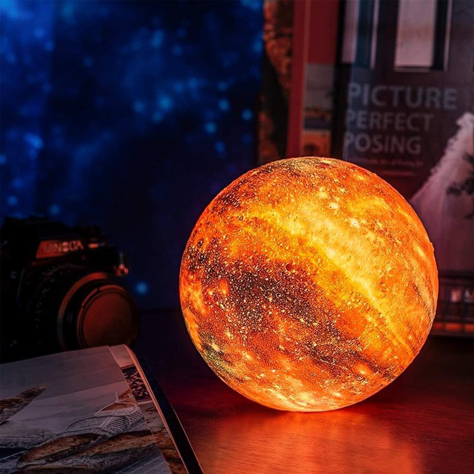 STELLARORA™ – 3D STAR & MOON GALAXY LAMP
