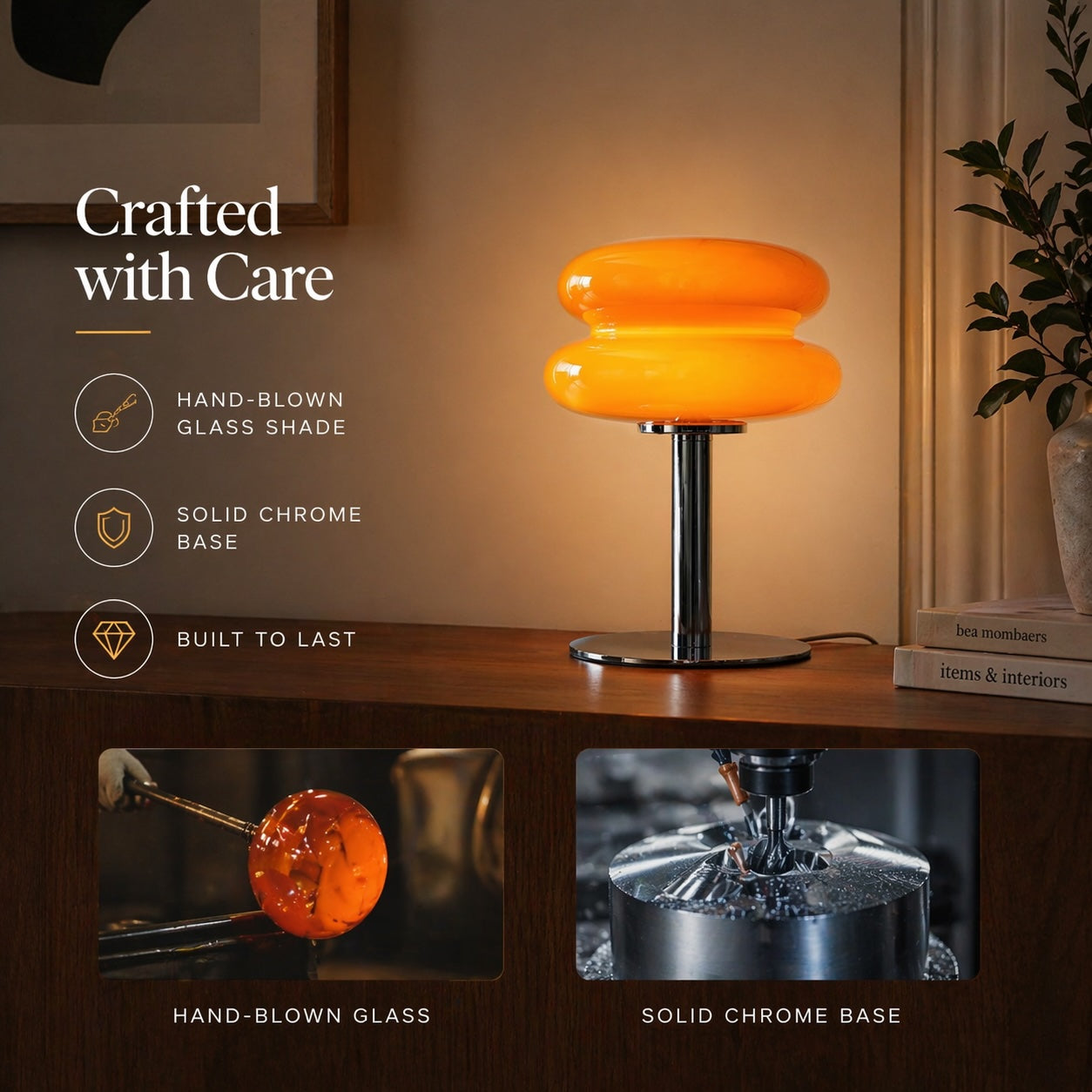 Mushroom Lamp™ | Dimmable Retro Glow
