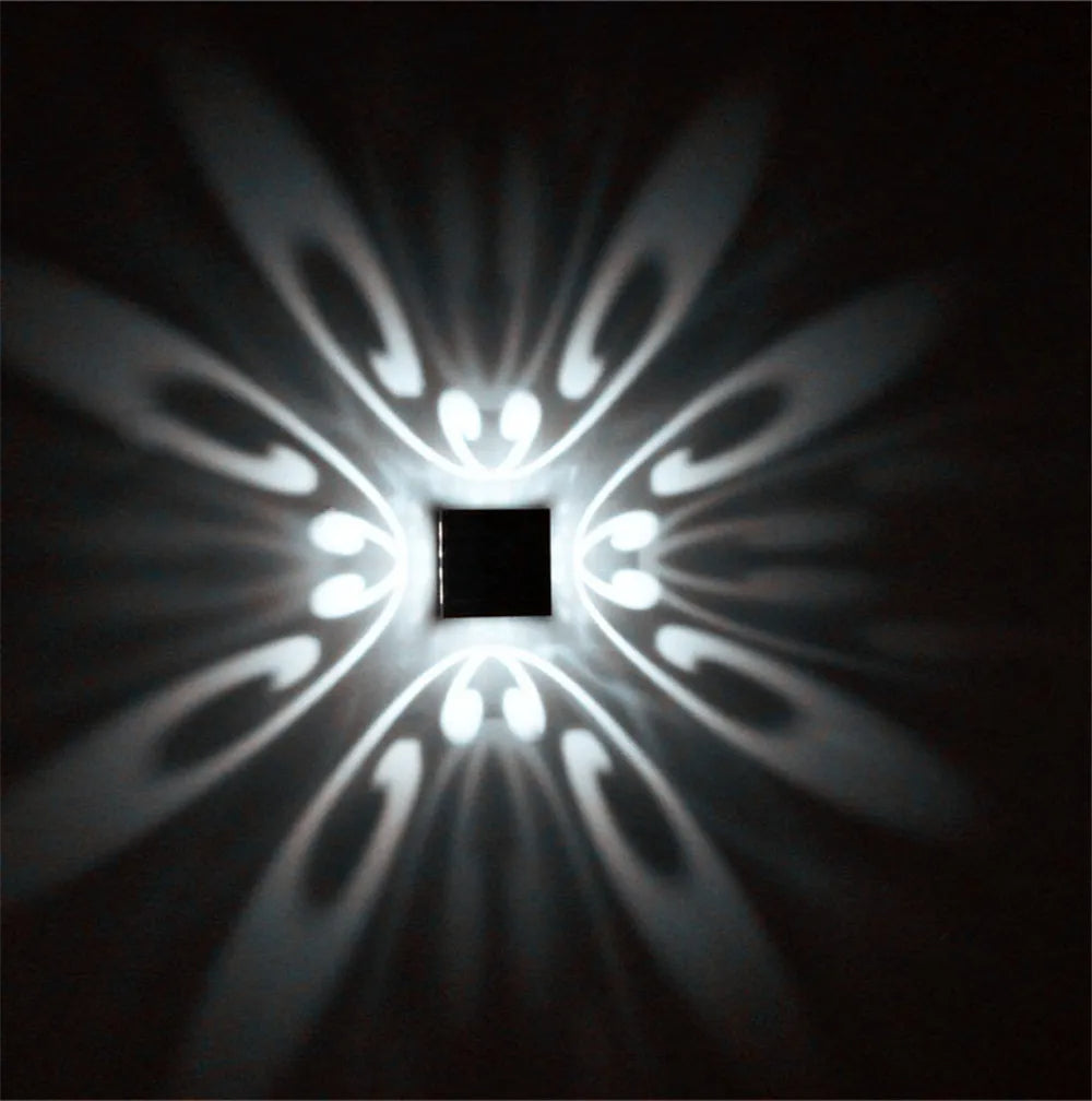 LED Wall Light with Adjustable Colors