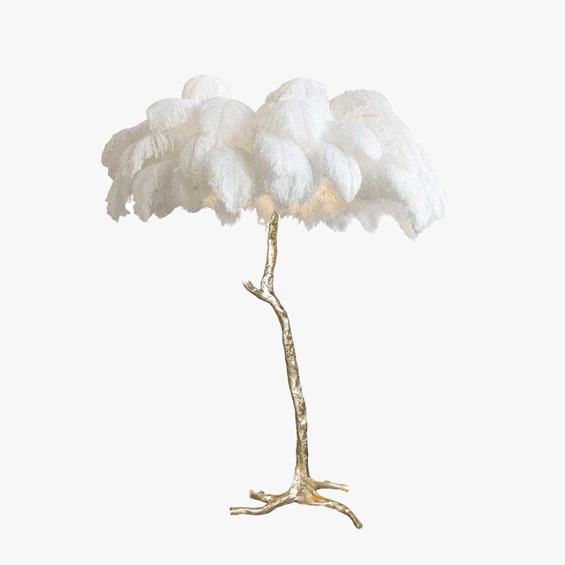 LUMERÉA™ – Ethereal Feather Floor Lamp