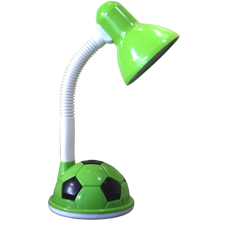 LED Desk Lamp with Flexible Arm and Soccer Base – USB Powered
