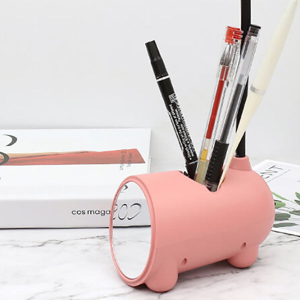 LED Desk Lamp with Flexible Arm and Storage – USB Rechargeable