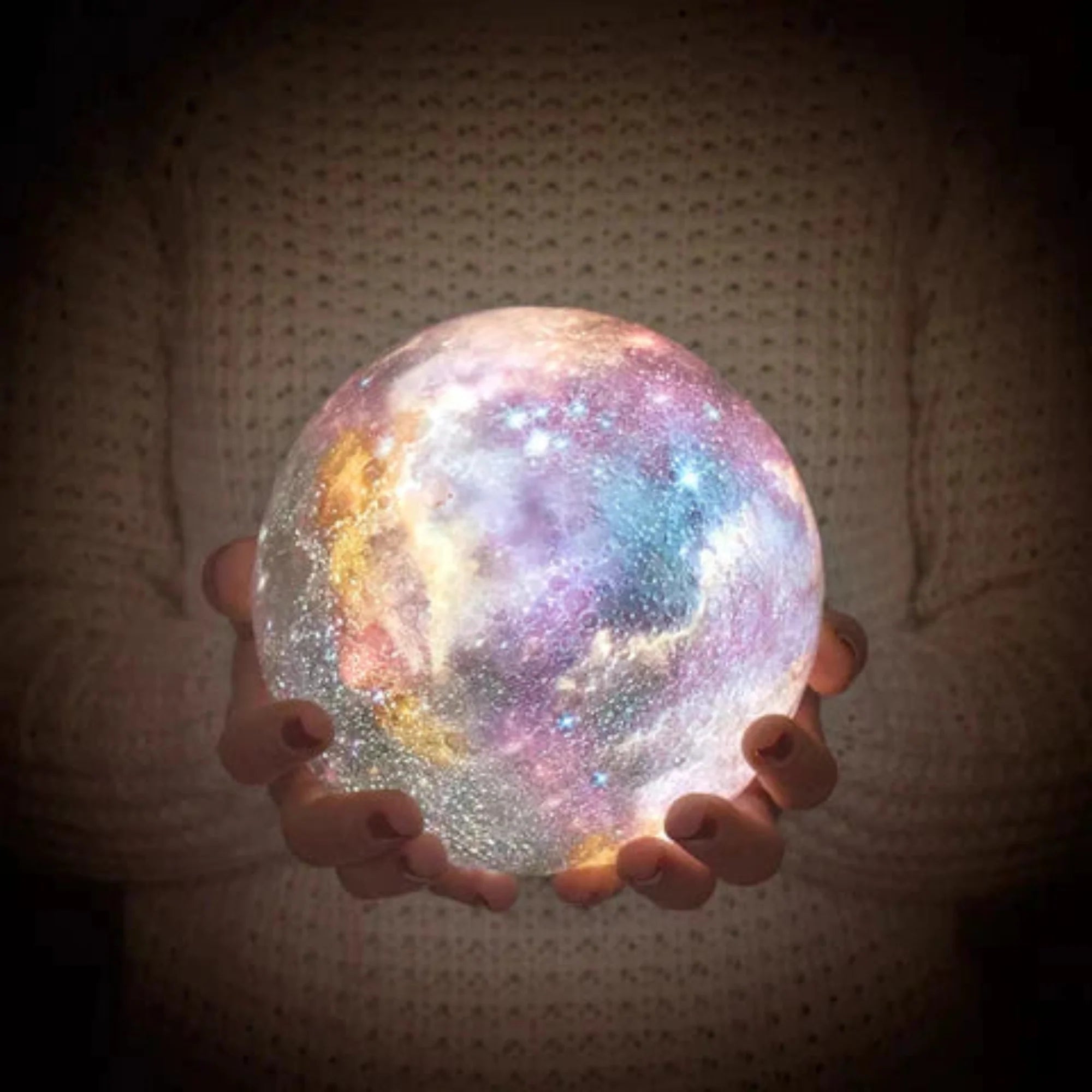 STELLARORA™ – 3D STAR & MOON GALAXY LAMP