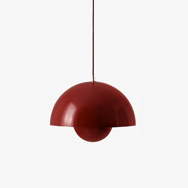 Modern Metal Pendant Light with Globe Design