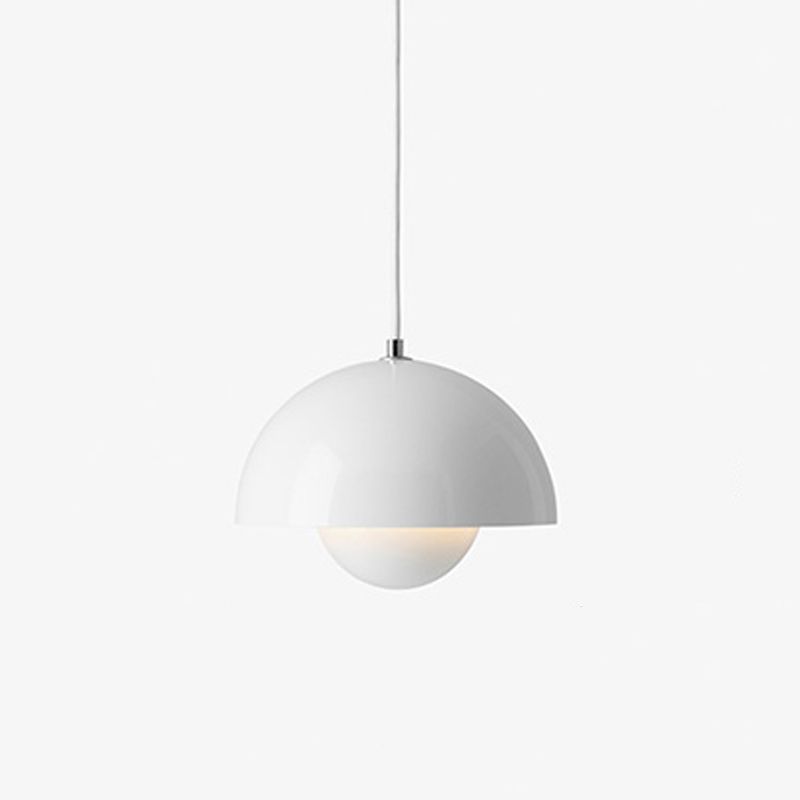Modern Metal Pendant Light with Globe Design