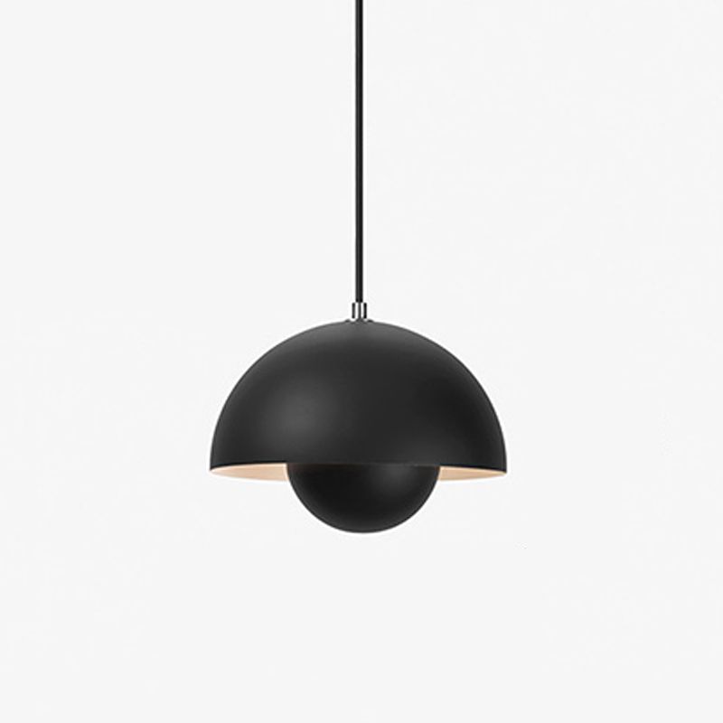 Modern Metal Pendant Light with Globe Design