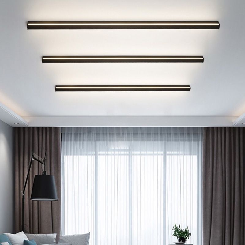 Linear LED Wall Lamp with Matte Finish