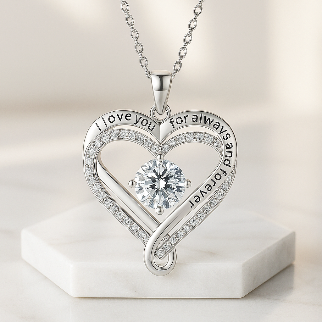 HEARTBOND™ – ETERNAL LOVE HEART NECKLACE FOR WIFE