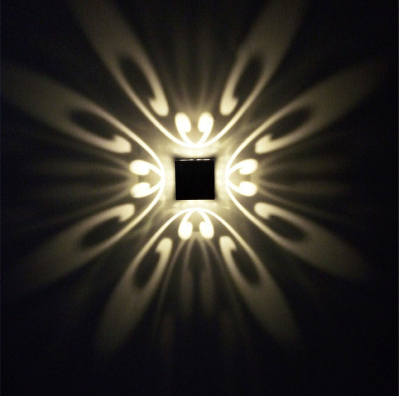 LED Wall Light with Adjustable Colors