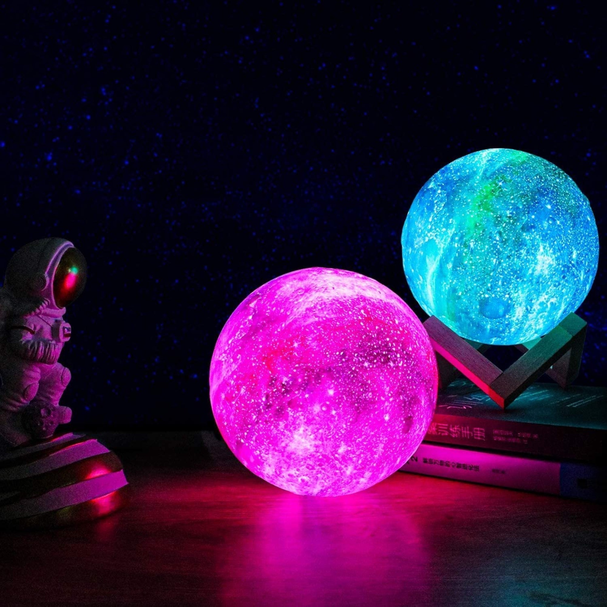 STELLARORA™ – 3D STAR & MOON GALAXY LAMP