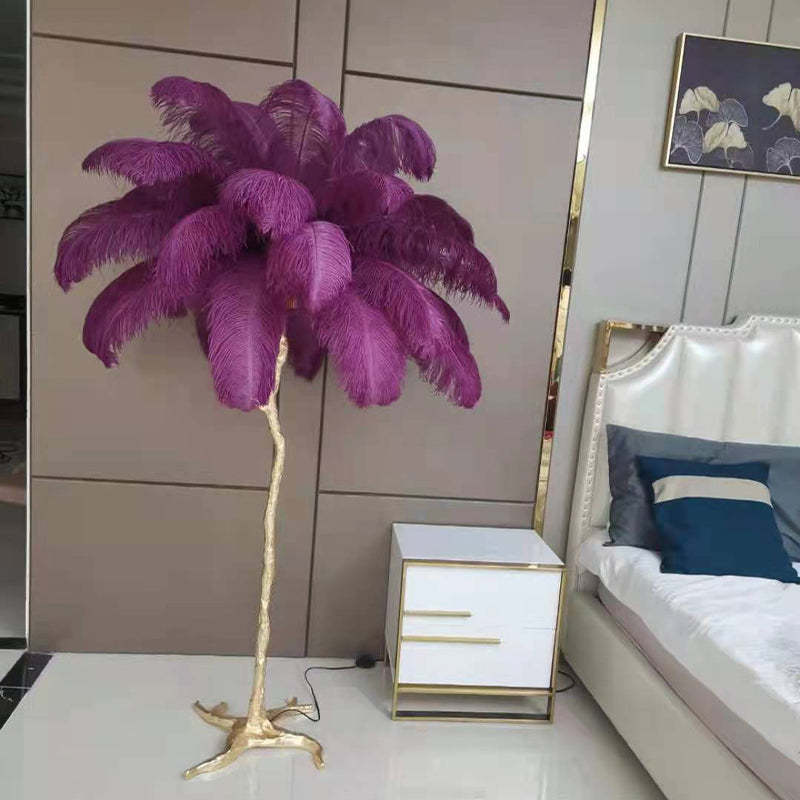 LUMERÉA™ – Ethereal Feather Floor Lamp