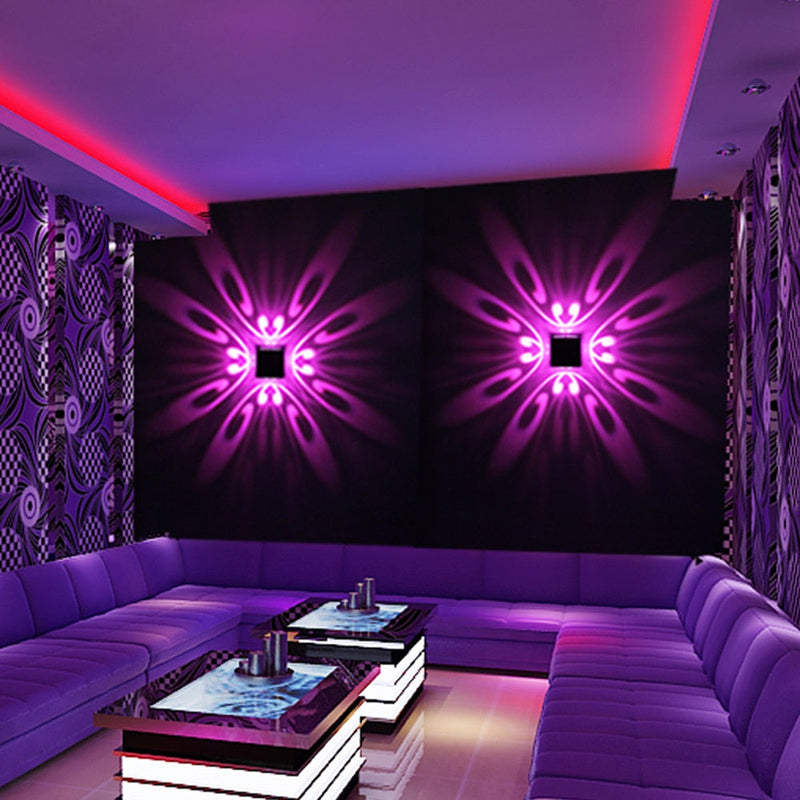 LED Wall Light with Adjustable Colors