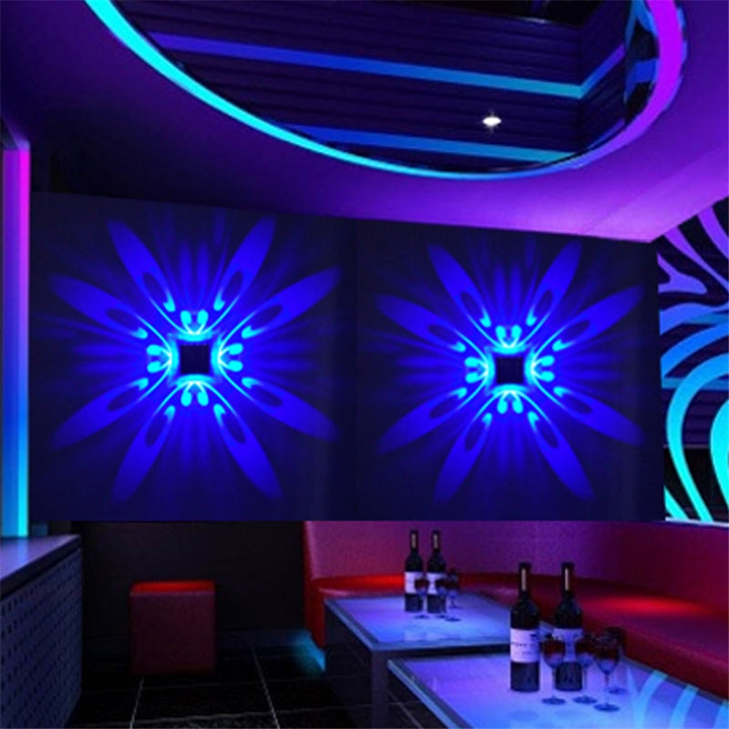 LED Wall Light with Adjustable Colors