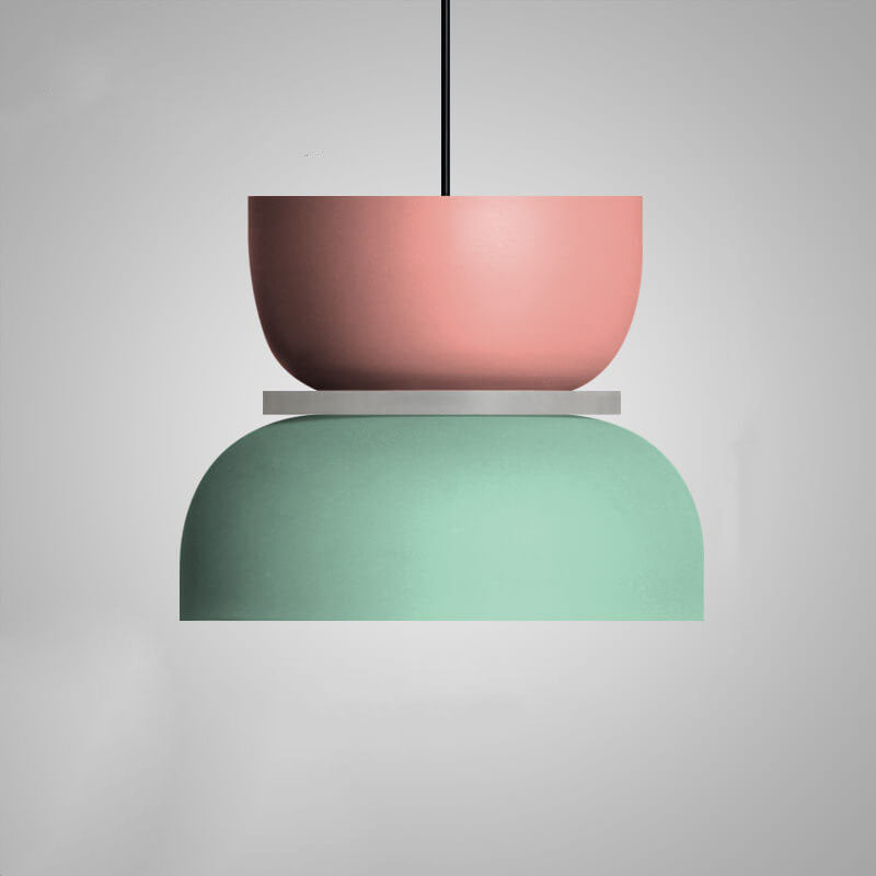 Modern Multicolored LED Pendant Light Fixture