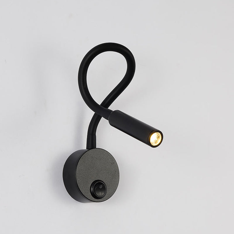 Minimalist LED Wall Lamp with Flexible Arm – Warm Light