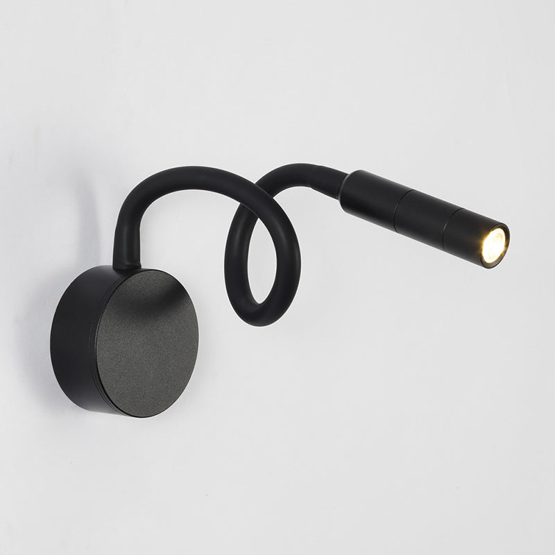 Minimalist LED Wall Lamp with Flexible Arm – Warm Light