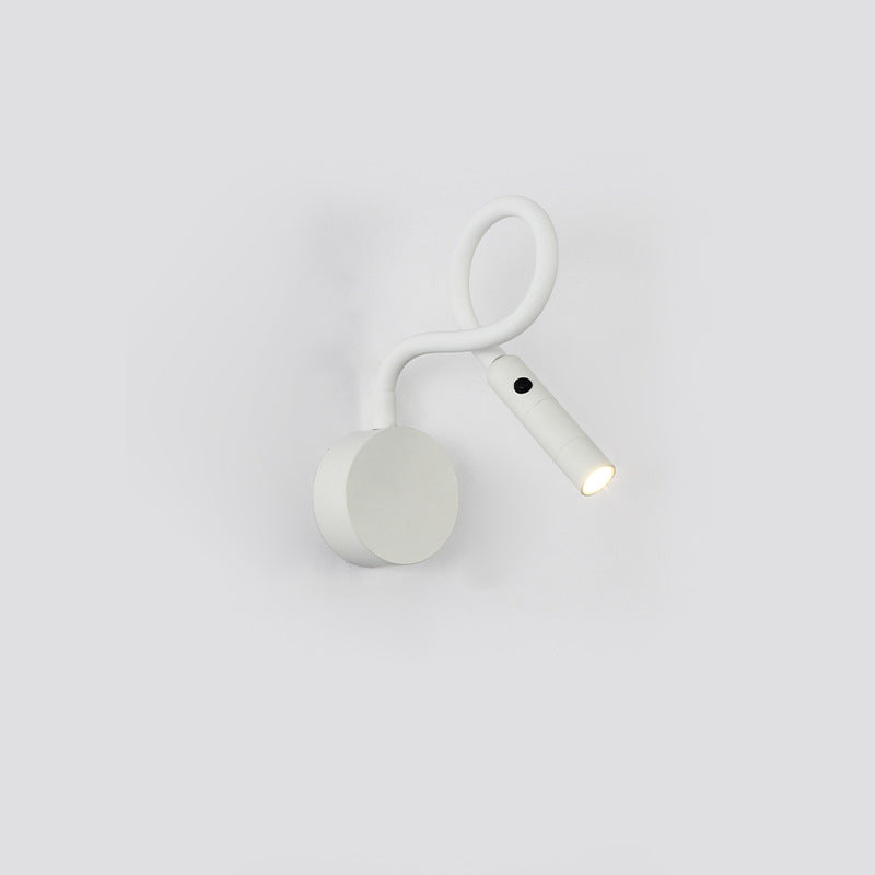 Minimalist LED Wall Lamp with Flexible Arm – Warm Light