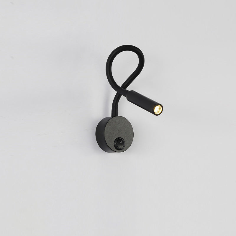 Minimalist LED Wall Lamp with Flexible Arm – Warm Light