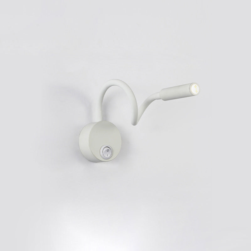 Minimalist LED Wall Lamp with Flexible Arm – Warm Light