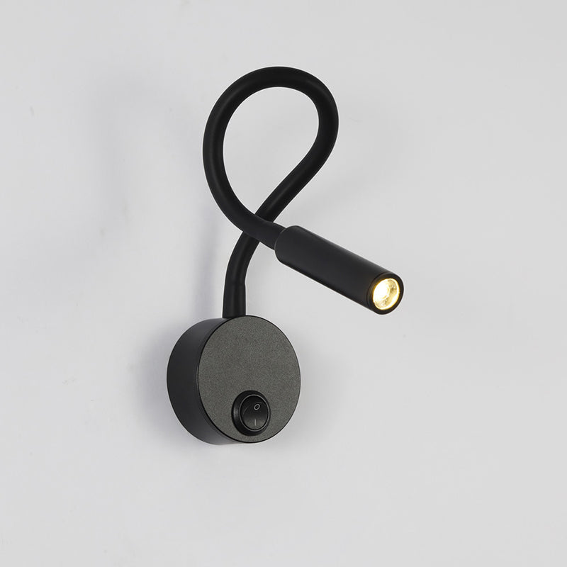 Minimalist LED Wall Lamp with Flexible Arm – Warm Light