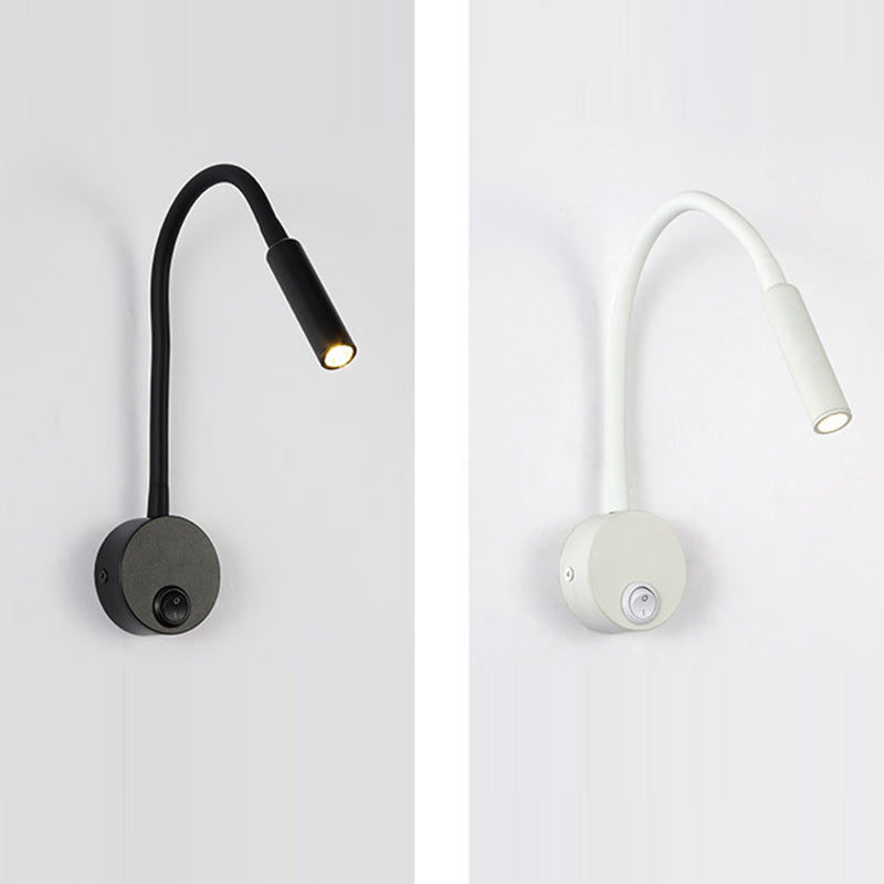 Minimalist LED Wall Lamp with Flexible Arm – Warm Light