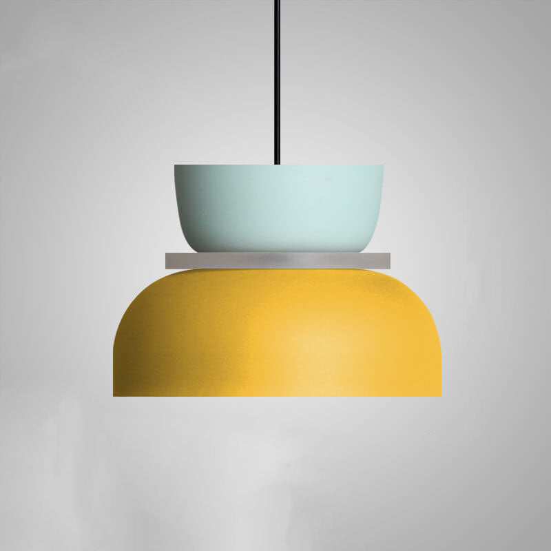 Modern Multicolored LED Pendant Light Fixture