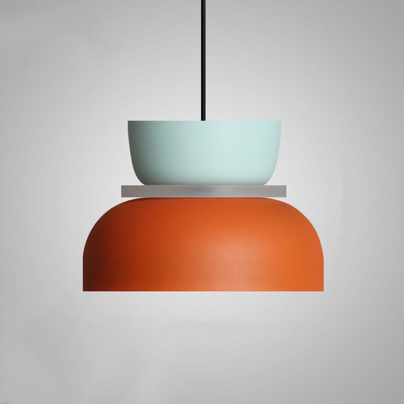Modern Multicolored LED Pendant Light Fixture