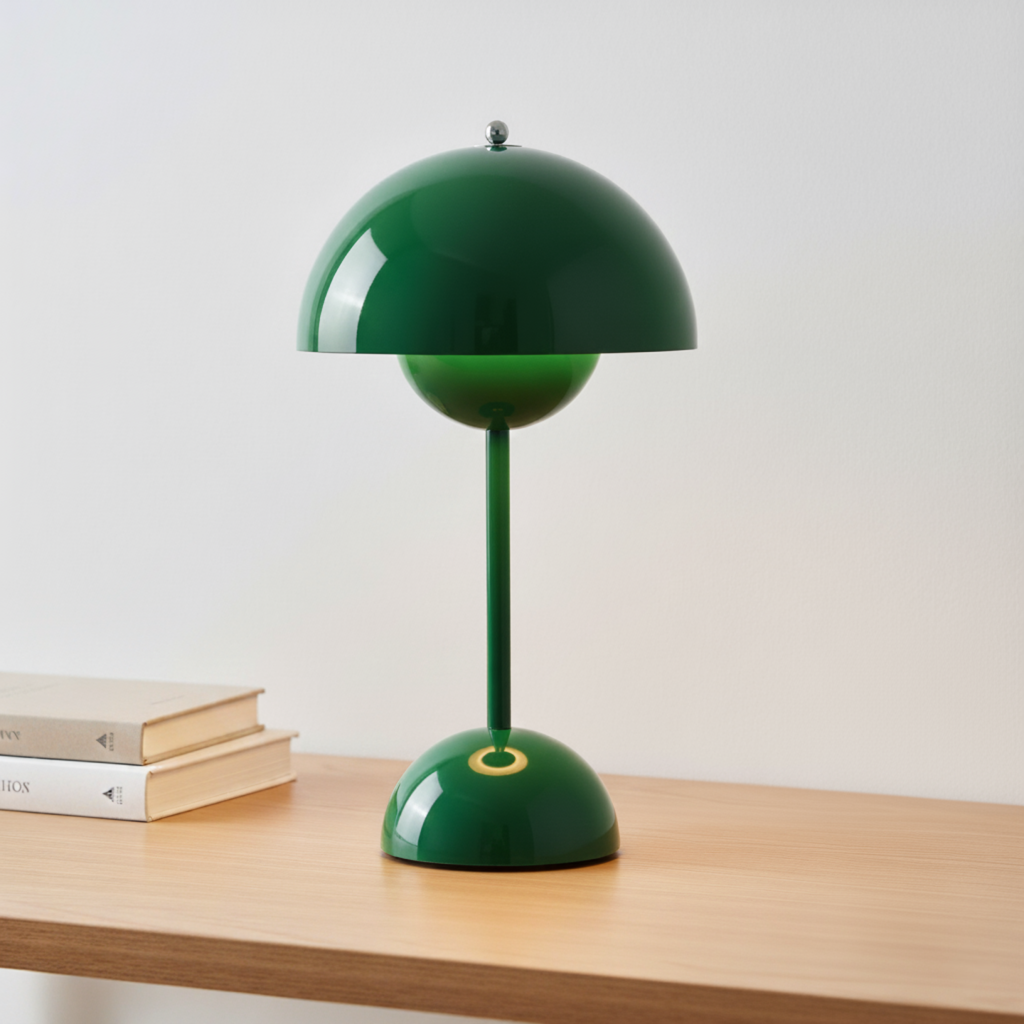 Dimmable Scandinavian Table Lamp with Minimalist Design