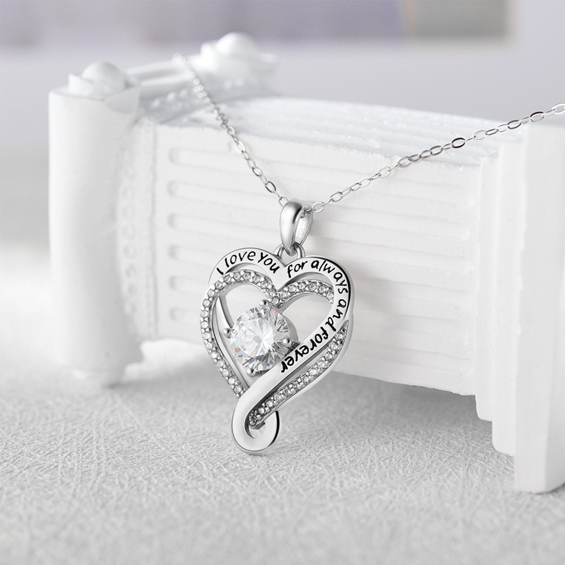 HEARTBOND™ – ETERNAL LOVE HEART NECKLACE FOR WIFE