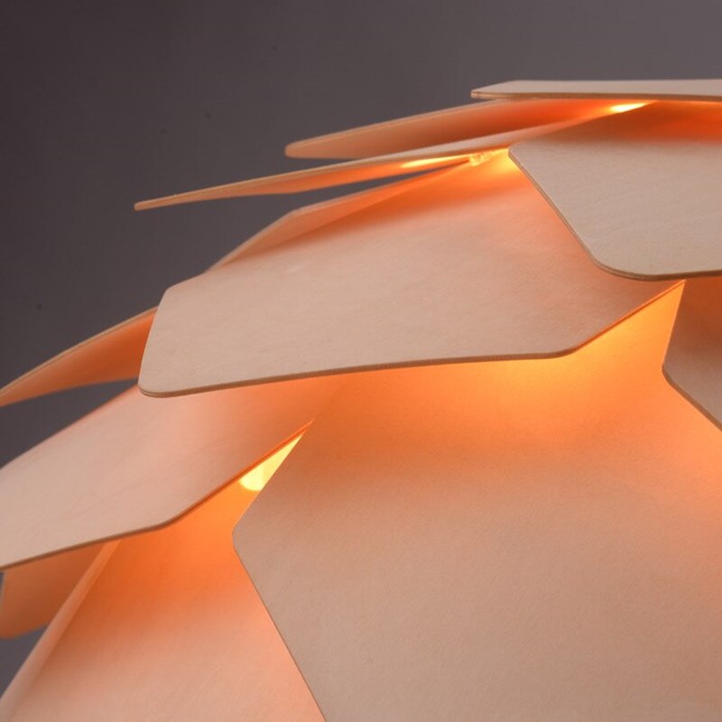 Pendant Light with Pinecone-Shaped Design