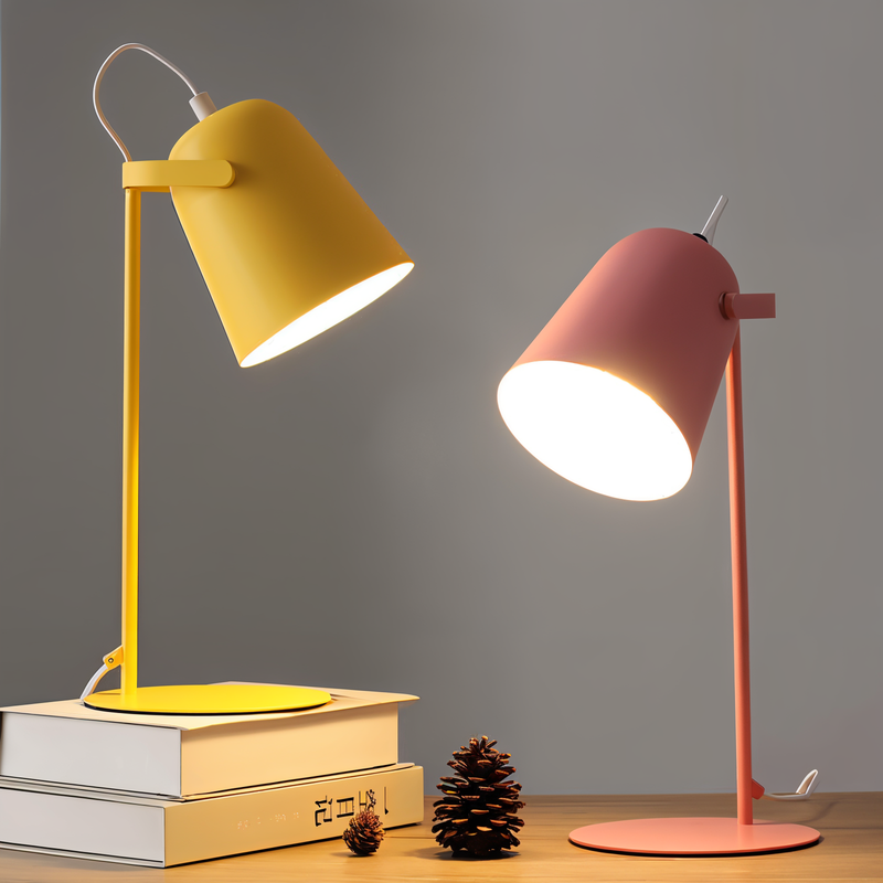 Adjustable LED Desk Lamp with Colorful Design