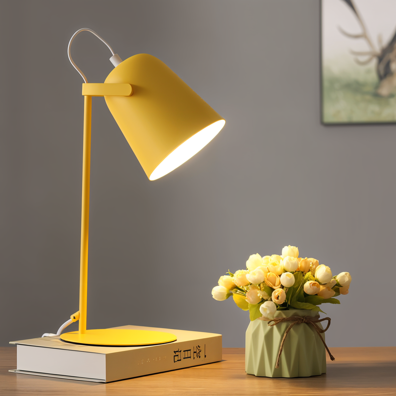 Adjustable LED Desk Lamp with Colorful Design