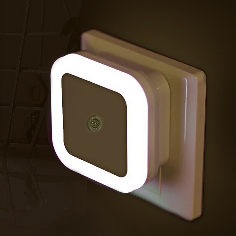 LED Night Light with Motion Sensor – Plug-In Wall Light