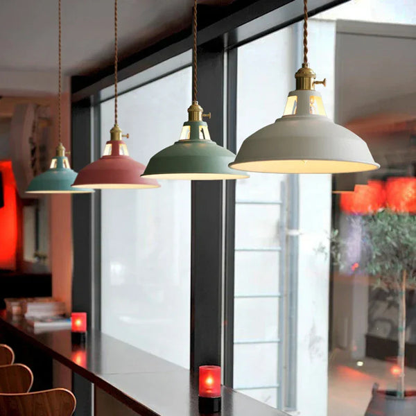 Industrial Pendant Light with Modern Design